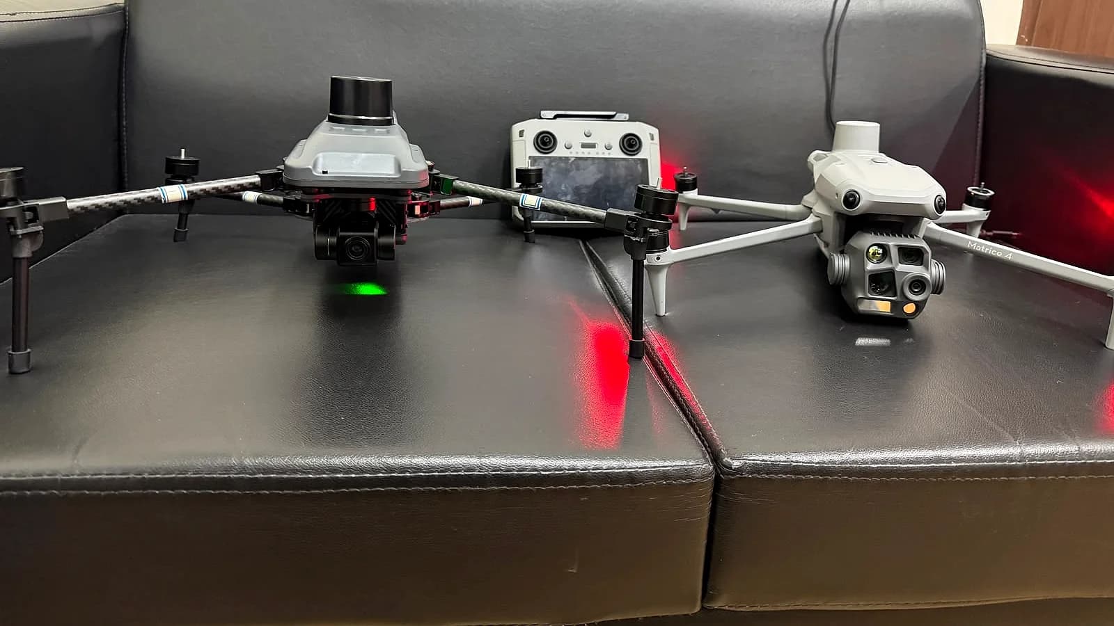 Enterprise drones in for repair at NVX for Gurugram customers