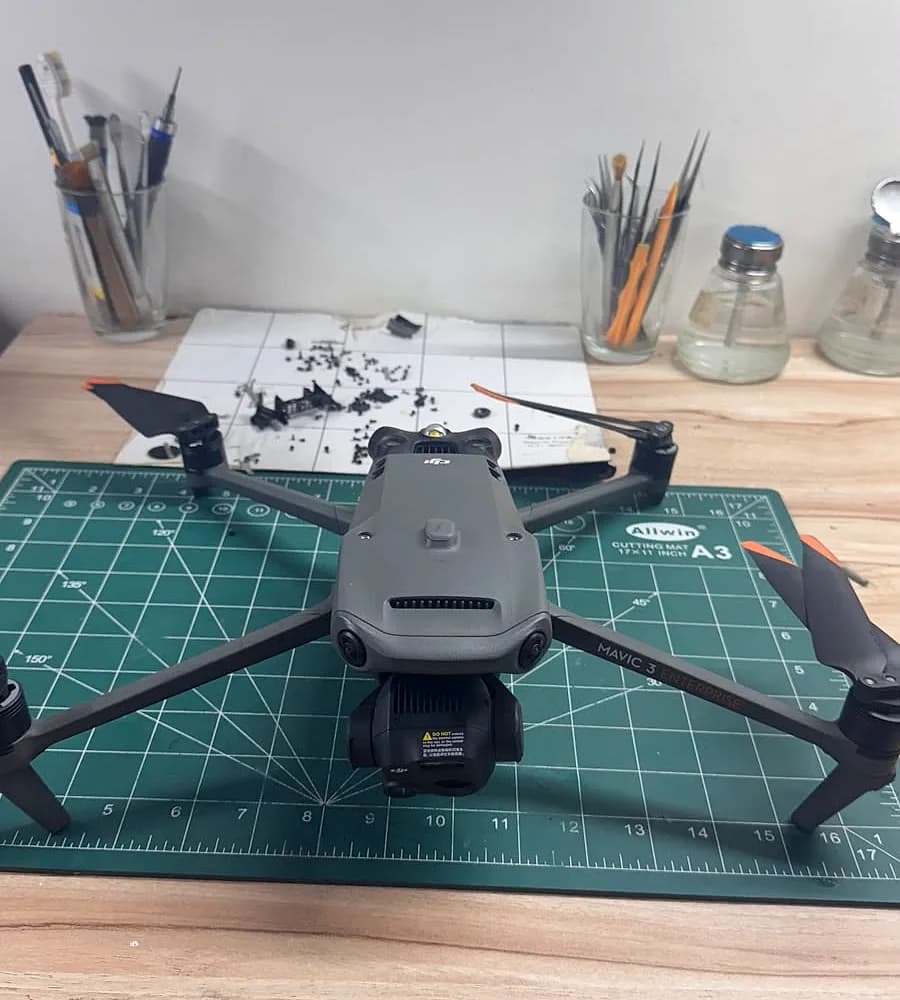 DJI Mavic 3 Enterprise on the NVX repair bench