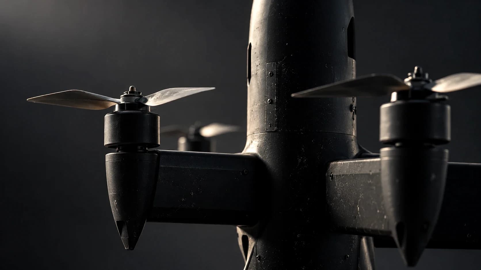 Rocket 01 rotor pods and wing close-up